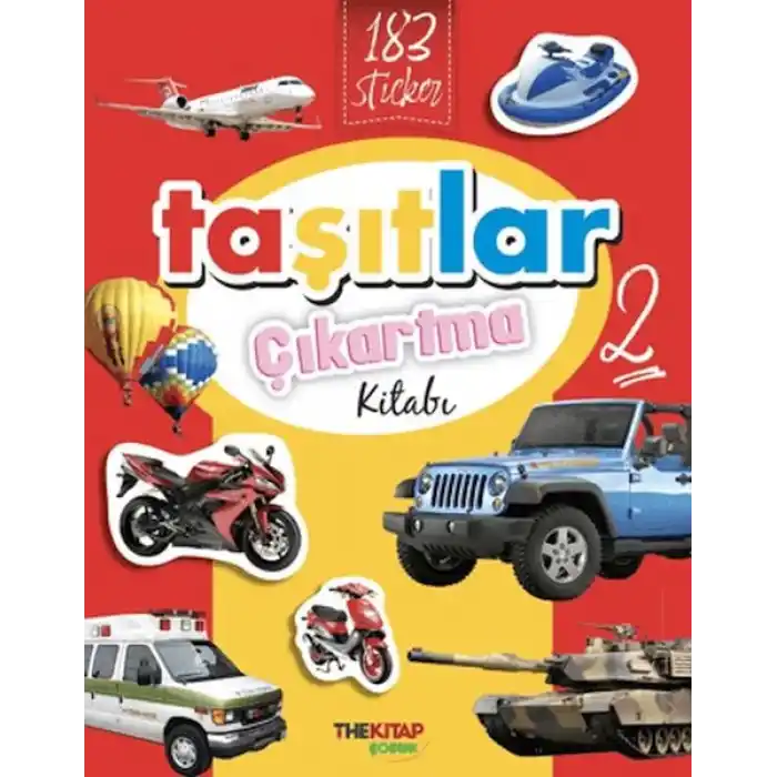 Taşıtlar Çıkartma Kitabı - 2