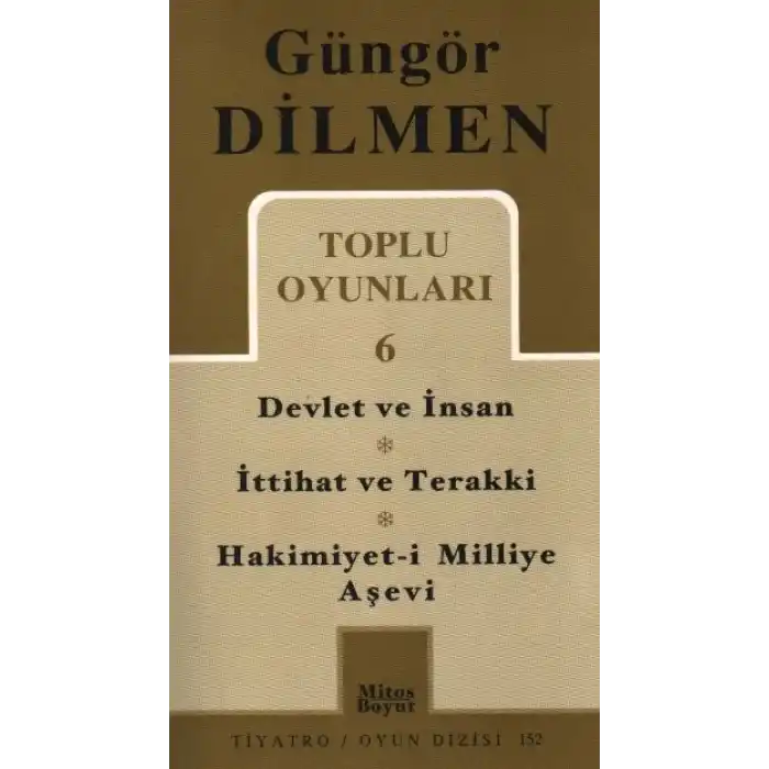 Toplu Oyunlar 6 Devlet ve İnsan -(152)