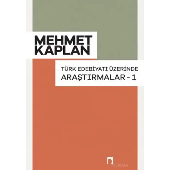 Türk Edebiyatı Üzerinde Araştırmalar-1