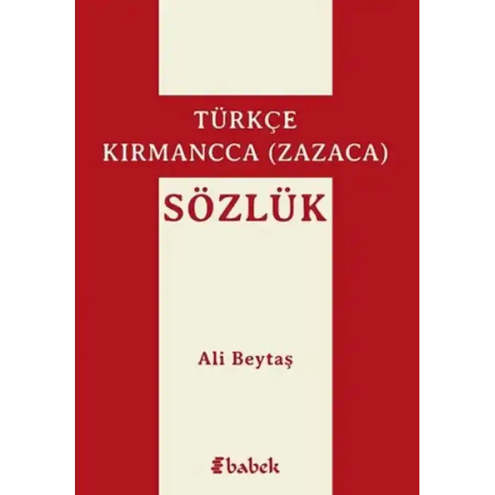 Türkçe-Kırmancca (Zazaca) Sözlük