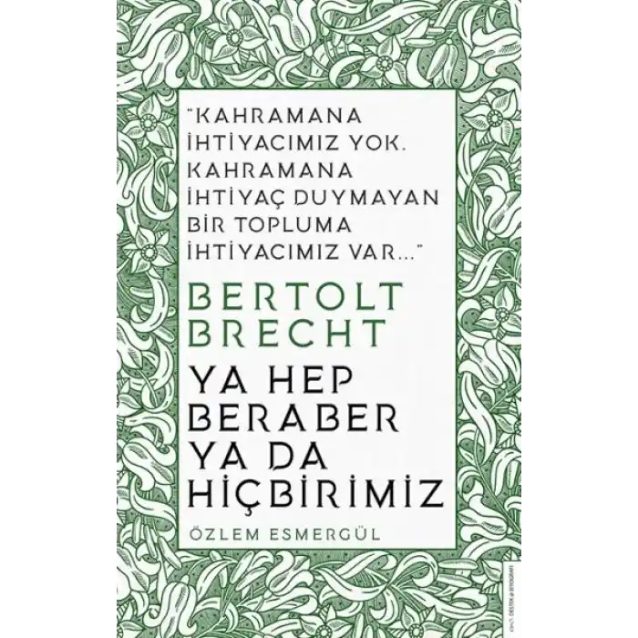 Ya Hep Beraber Ya Da Hiçbirimiz