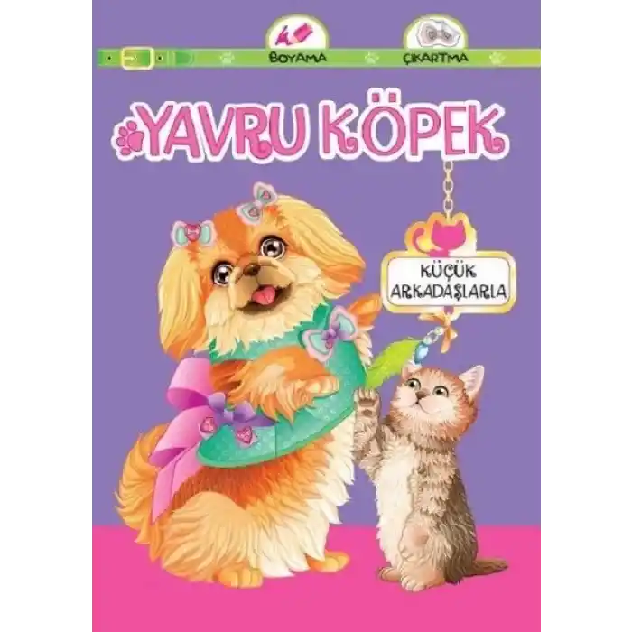 Yavru Köpek Küçük Arkadaşlarla