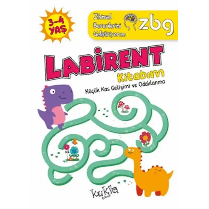 ZBG 3-4 Yaş Labirent Kitabım