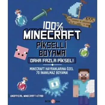 %100 Minecraft Pikselli Boyama - Daha Fazla Piksel