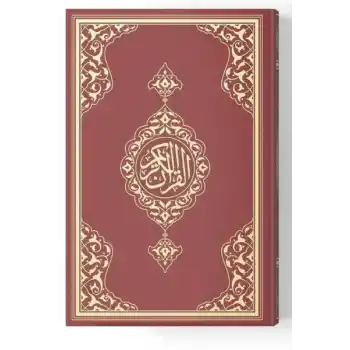 2 Renkli Cep Boy KurAn-I Kerim (Miklepsiz) Bordo