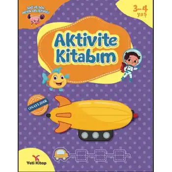 3-4 Yaş Aktivite Kitabı