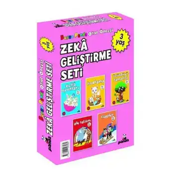 3 Yaş Zeka Geliştirme Seti - 5 Kitap Takım
