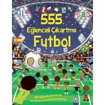 555 Eğlenceli Çıkartma Futbol