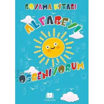 Alfabeyi Öğreniyorum - Boyama Kitabı