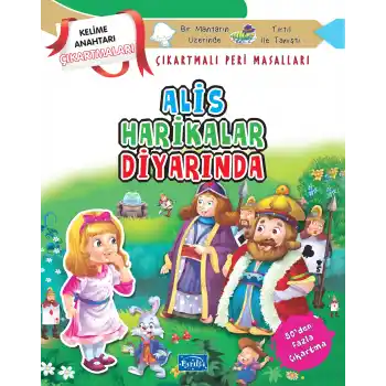 Alis Harikalar Diyarında - Çıkartmalı Peri Masalları