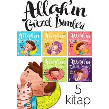 Allahın Güzel İsimleri Seti 1 (5 Kitap)