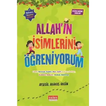 Allahın İsimlerini Öğreniyorum (6 Kitap Takım)