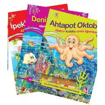 Allahın İsimlerini Öğreniyorum (10 Kitap Takım)