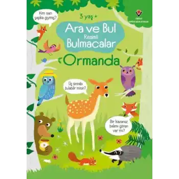 Ara Ve Bul Resimli Bulmacalar - Ormanda