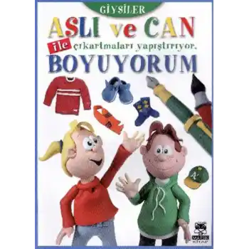 Aslı Ve Can Giysiler Çıkartma Boyama