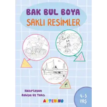 Bak Bul Boya – Saklı Resimler 4-5 Yaş