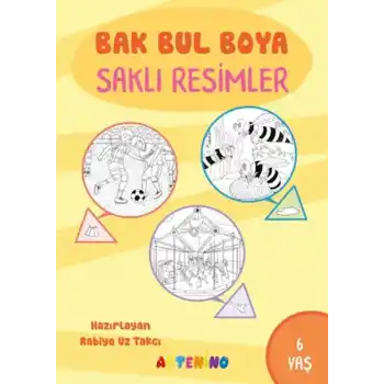 Bak Bul Boya – Saklı Resimler 6 Yaş