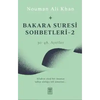 Bakara Suresi Sohbetleri 2