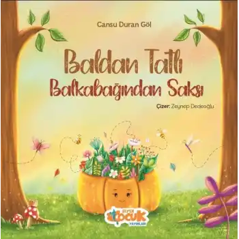 Baldan Tatlı Balkabağından Saksı