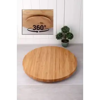 Balsa Bambu Dönder Sunumluk 30 cm