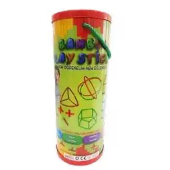 Bamboo Oyun Çubukları (Silindir)