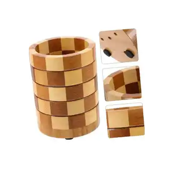 Bambu Kaşıklık, Dekoratif Tezgah Üstü Dik Kaşıklık, Bambu Mutfak Düzenleyici