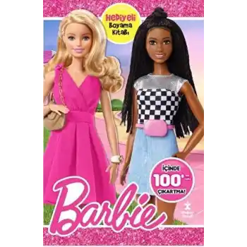 Barbie 100+ Çıkartma Hediyeli Boyama Kitabı