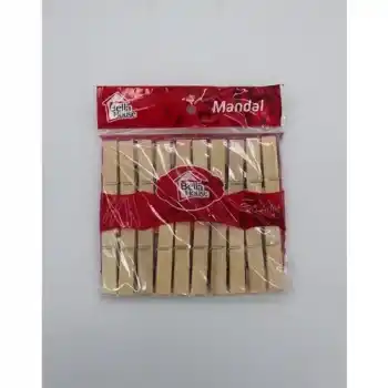 Bella House Ahşap Mandal 20li