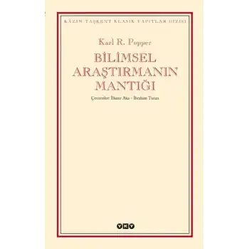 Bilimsel Araştırmanın Mantığı