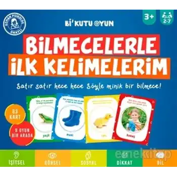Bilmecelerle İlk Kelimelerim