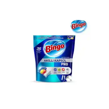 Bingo Akıllı Kapsül Pro Bulaşık Makinesi Deterjanı 36 Adet