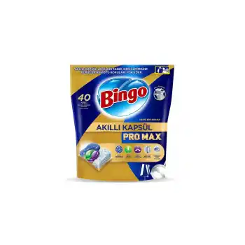Bingo Akıllı Kapsül Pro Max Bulaşık Makinesi Deterjanı 40 Adet