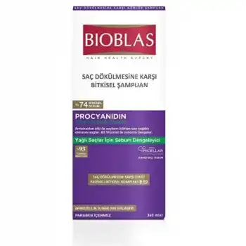Bioblus Saç Dökülmesine Karşı Bitkisel Şampuan 360ml.