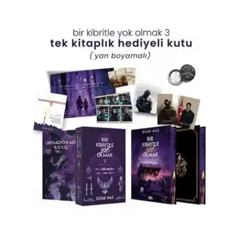 Bir Kibritle Yok Olmak 3 - Hediyeli Yan Boyamalı Kutu