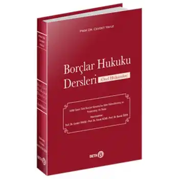 Borçlar Hukuku Dersleri  (Özel Hükümler)