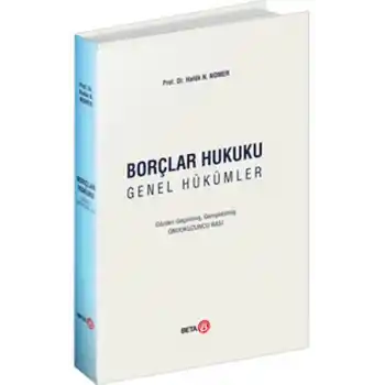 Borçlar Hukuku Genel Hükümler