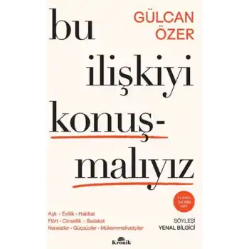 Bu İlişkiyi Konuşmalıyız