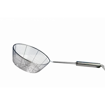 Çelik Derin Yağ Kevgiri 43cm