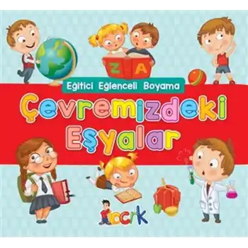 Çevremizdeki Eşyalar - Eğitici Eğlenceli Boyama
