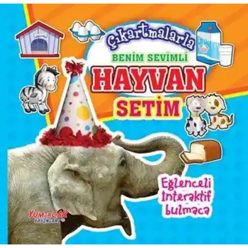 Çıkartmalarla Benim Sevimli Hayvan Setim
