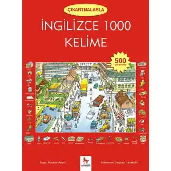 Çıkartmalarla İngilizce 1000 Kelime (500 Çıkartma)