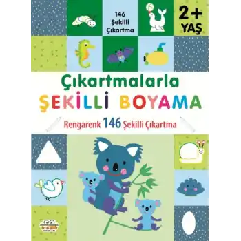 Çıkartmalarla Şekilli Boyama 2 Yaş Üstü
