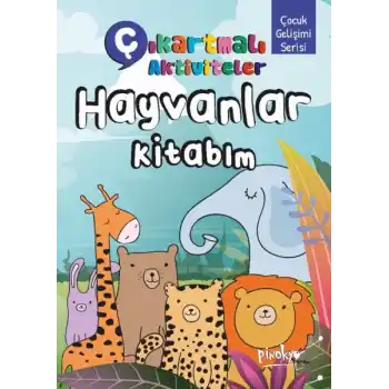 Çıkartmalı Aktiviteler Hayvanlar Kitabım