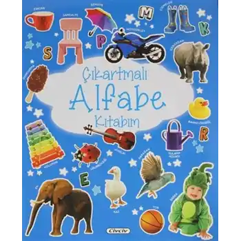 Çıkartmalı Alfabe Kitabım