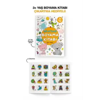 Çıkartmalı Boyama Kitabı  3 Yaş +