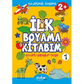 Çıkartmalı İlk Boyama Kitabım 2+ Yaş-1