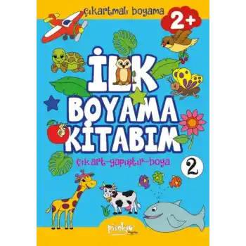 Çıkartmalı İlk Boyama Kitabım 2+ Yaş-2