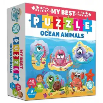 Circle Toys My Best Puzzle Ocean Animals