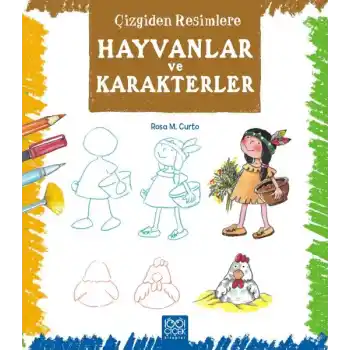 Çizgiden Resimlere - Hayvanlar ve Karakterler