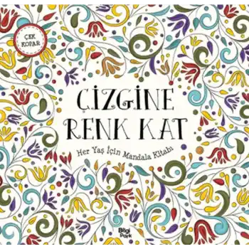 Çizgine Renk Kat - Her Yaş İçin Mandala